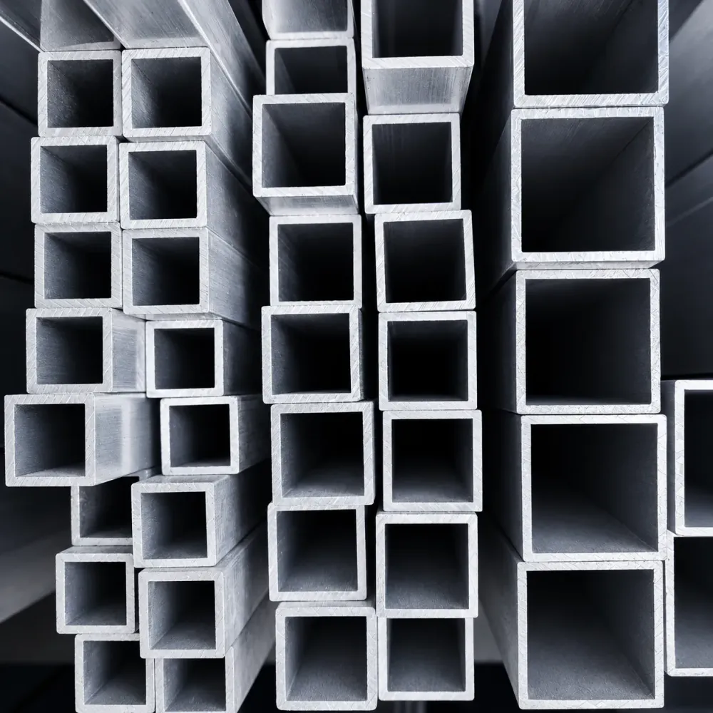 Tube carré